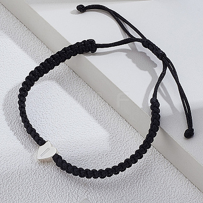 1Pc Adjustable Nylon Cord Braided Bracelets for Women Men BJEW-LP0001-34I-P-1