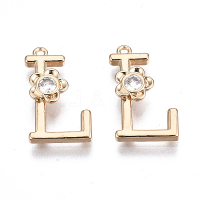 Brass Pendants KK-Q768-001G-L-1