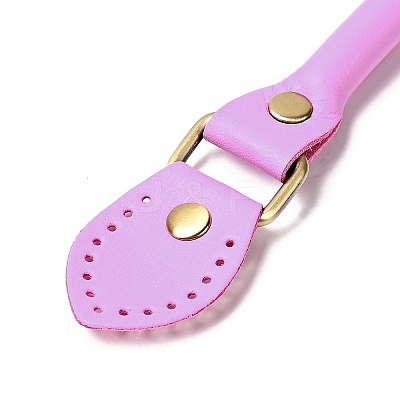 Leaf End Microfiber Leather Sew on Bag Handles FIND-D027-12E-1