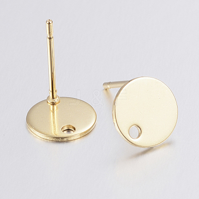 304 Stainless Steel Stud Earring Findings STAS-G179-53G-1