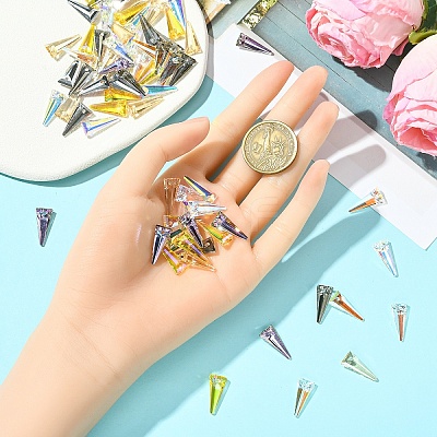 5Pcs K9 Glass Rhinestone Pendants GLAA-YW0004-89-1