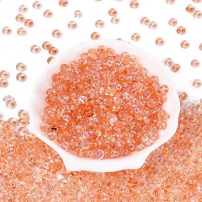 Transparent Colours Glass Seed Beads SEED-Q042-01A-A04-1