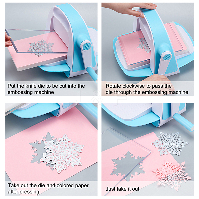 DIY Acrylic Die Cutting Machine Auxiliary Board TOOL-WH0122-47P-02-1