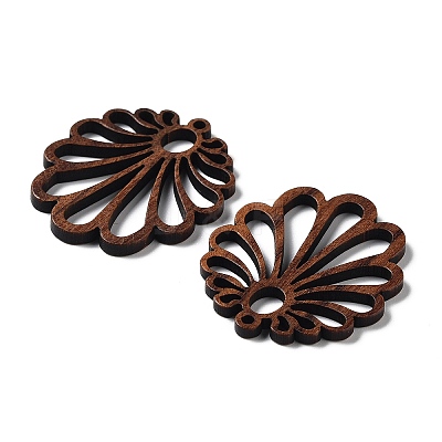 Walnut Wood Laser Cut Pendants WOOD-Q051-04I-1