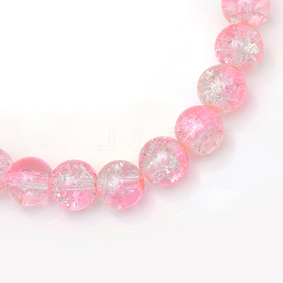Baking Paint Crackle Glass Bead Strands CCG-S001-10mm-02-1