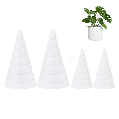 4Pcs 2 Styles Plastic Coil Winding Fixture AJEW-OC0004-58-1