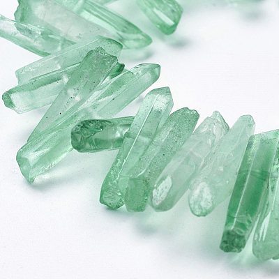 Natural Quartz Crystal Beads Strands G-K181-B-1