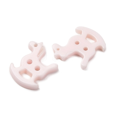 2-Hole Opaque Resin Buttons RE-CBA3698-23-1