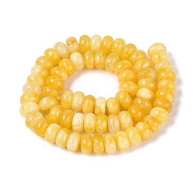 Natural White Jade Beads Strands G-Q613-01F-19-1