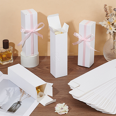 Kraft Paper Packing Boxes for Essential Oil Gift LS-CON-WH0107-59A-03-1