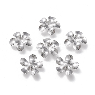 Non-Tarnish 304 Stainless Steel Bead Caps LS-STAS-K194-01P-03-1