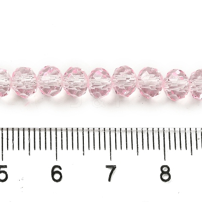 Transparent Baking Paint Glass Beads X1-DGLA-A034-T6mm-D04-1