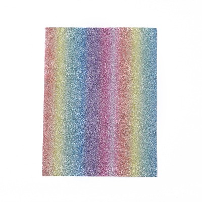 A5 Glitter PU Leather Fabric AJEW-WH0148-34A-1