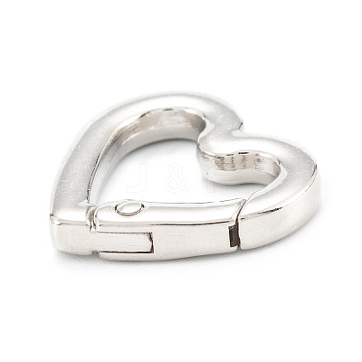 Zinc Alloy Spring Gate Rings PALLOY-L233-01B-P-1
