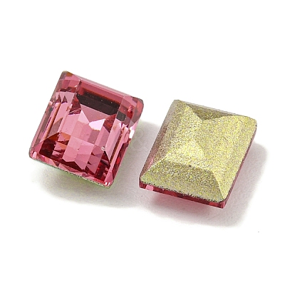 Glass Rhinestone Cabochons RGLA-L029-15C-209-1
