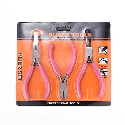 45# Steel Jewelry Plier Sets TOOL-S012-08-1