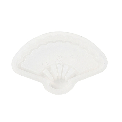 Fan Pendant DIY Silhouette Silicone Molds DIY-Z040-01D-1