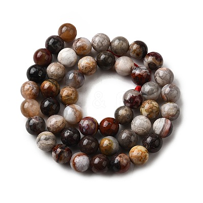 Natural Mexico Crazy Agate Beads Strands G-L615-A01-01-1