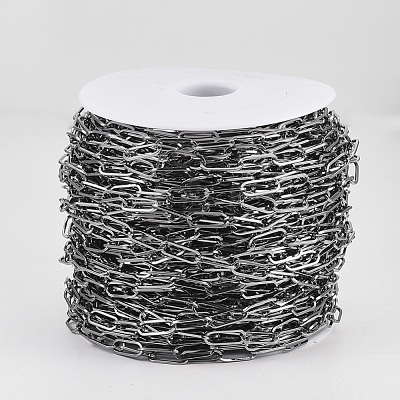 Unwelded Iron Paperclip Chains CH-S125-02A-B-1