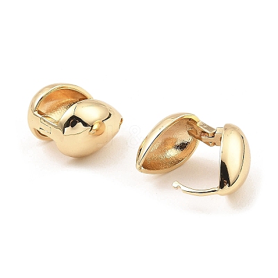 Brass Hoop Earrings EJEW-I289-53B-KCG-1