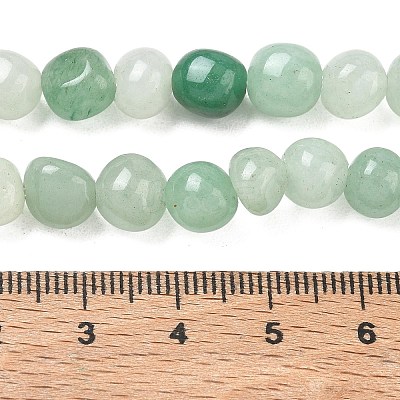 Natural Green Aventurine Beads Strands GG-CBA9392-18-1