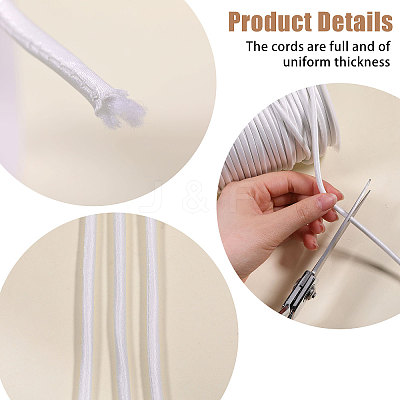 50M Satin Ribbon OCOR-WH0070-171C-1