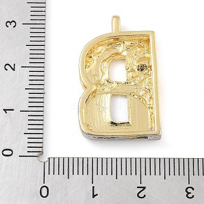 Brass Pendants PALLOY-S036-01G-B-1