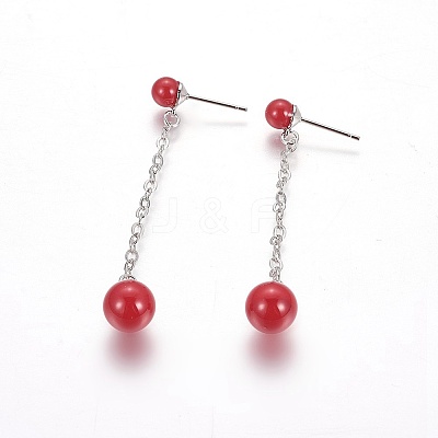 (Jewelry Parties Factory Sale)Brass Pendants and Dangle Earrings Sets SJEW-F189-23A-P-1