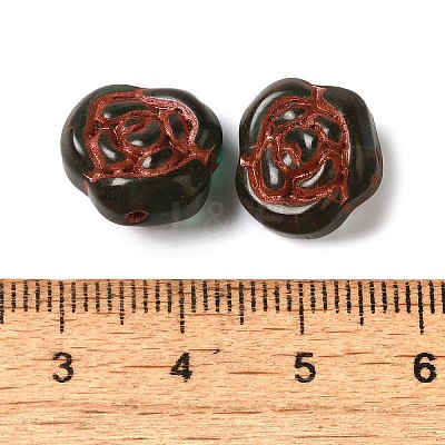 Transparent Lampwork Beads LAMP-P065-01A-14-1
