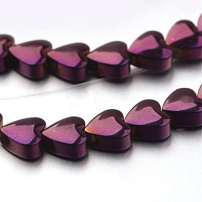 Electroplate Non-magnetic Synthetic Hematite Bead Strands G-F300-22A-04-1