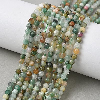 Natural African Jade Beads Strands G-L651-C04-4mm-1