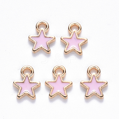 Alloy Enamel Charms X-ENAM-S121-029A-1