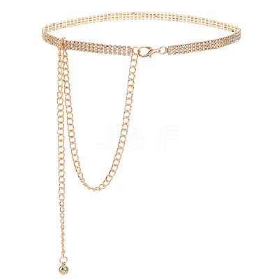 Iron Waist Body Chain AJEW-WH20022-58G-1