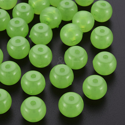 Imitation Jelly Acrylic Beads MACR-S373-14-EA06-1