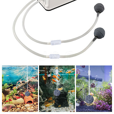 Plastic Fish Tank Air Pump Valve AJEW-WH0270-282B-1