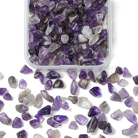 50G Natural Amethyst Chip Beads G-YW0001-61-1