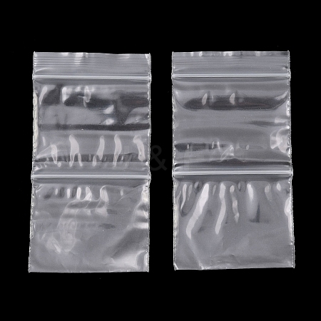 Transparent PE Packaging Resealable Bags ABAG-L019-01A-1