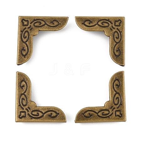 Iron Metal Photo Corners for Photo Albums IFIN-R002-01AB-1