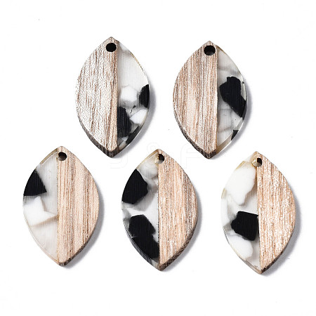 Resin & Wood Pendants RESI-S389-076-1