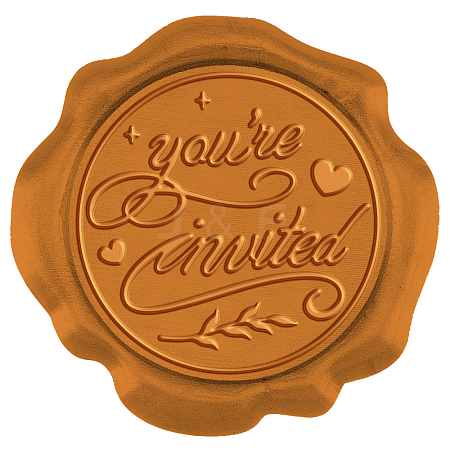 Adhesive Wax Seal Stickers DIY-CP0008-18S-1