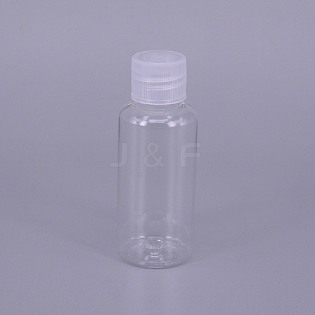 30ML Plastic Jar with Screw Top Cap AJEW-TAC0020-10C-1