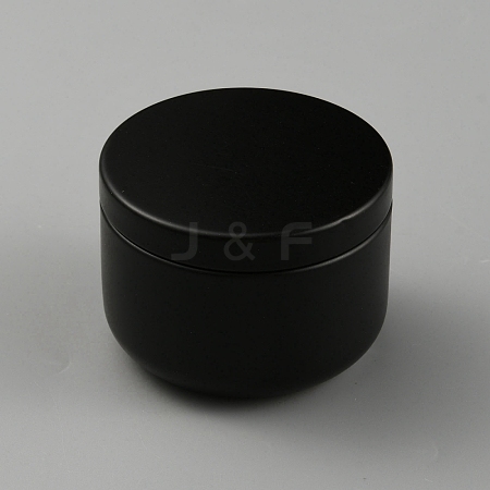 Column Tinplate Mini Tea Cans CON-WH0089-25EB-1