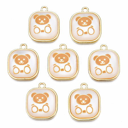 Resin Pendants PALLOY-N161-004-NR-1