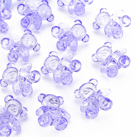 Transparent Acrylic Beads MACR-S373-71-B06-1