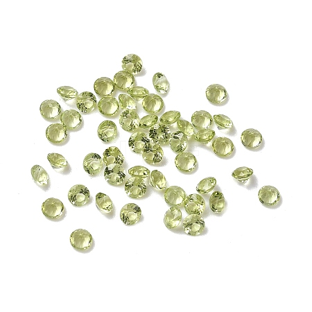 Faceted Natural Peridot Cabochons G-I295-05C-18B-03-1