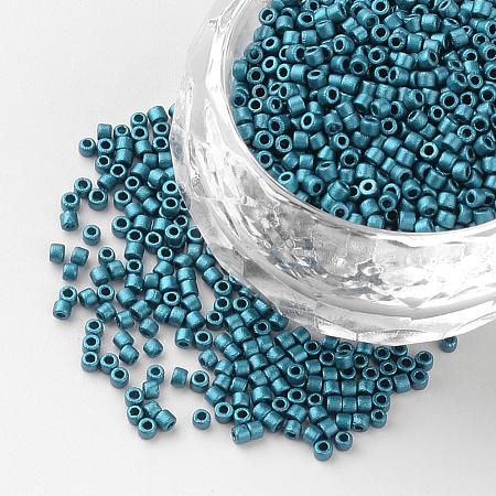 Baking Paint Cylinder Seed Beads SEED-R041-11-1