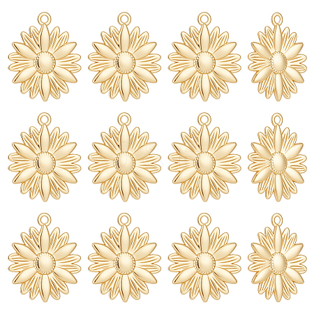 12Pcs Brass Pendants KK-UN0005-08-1