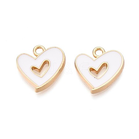 Alloy Enamel Pendants PALLOY-T092-27G-02-1