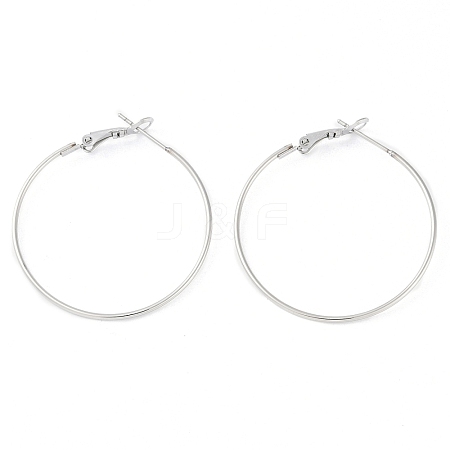 Non-Tarnish 304 Stainless Steel Hoop Earrings STAS-K288-01P-1