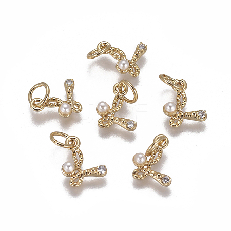 Brass Charms KK-L179-08L-G-1